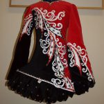 red irish dancing dress